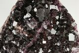 Purple Cubic Fluorite Cluster With Phantoms - Okorusu Mine #191984-3